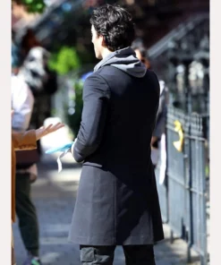 It Ends With Us Justin Baldoni Black Coat For Sale