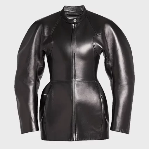Katy Perry’s Black Leather Jacket