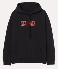 Scarface Hoodie Black Pullover