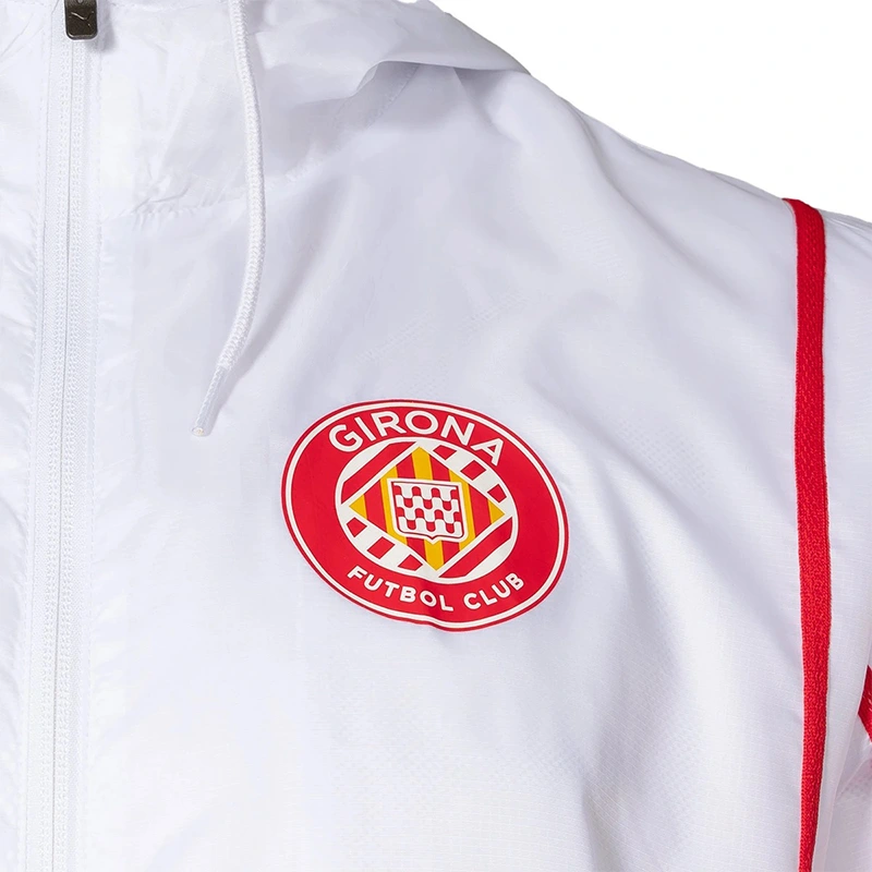 Puma Girona FC Pre Match White Jacket - Danezon