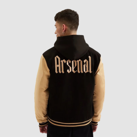 Shop the New Arsenal North London Classic Wool Varsity Jacket