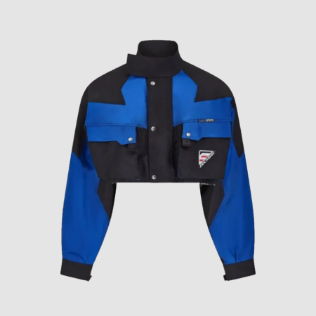 Kendrick Lamar Martine Rose Sports Jacket - Blue and Black