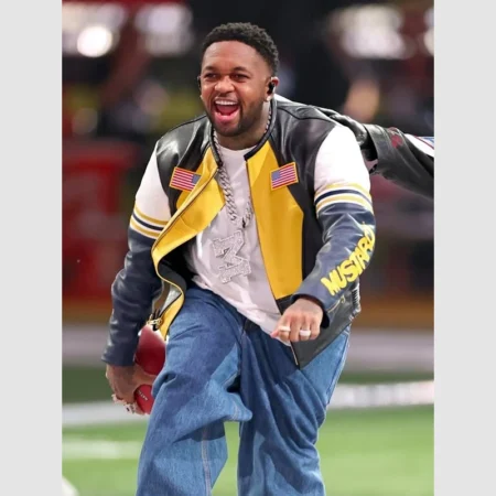 Super Bowl LIX Mustard Leather Jacket - Danezon