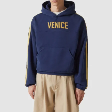 ERL Venice Football Hoodie Blue | 76 ERL Venice Jersey Hoodie
