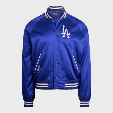 限定価格 Ralph Lauren ドジャース サテンジャケット MLB MLB Tokyo Series Polo Ralph Lauren Dodgers Satin Jacket Blue