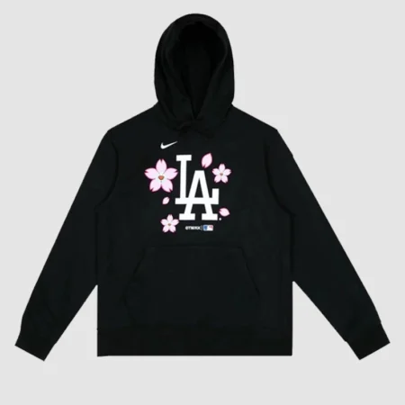 Nike Takashi Murakami x Dodgers Hoodie Black & Blue