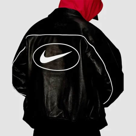 K*J様 Supreme Nike Leather Varsity Jacket Supreme x Nike Leather Varsity Jacket Spring 2025 - Danezon