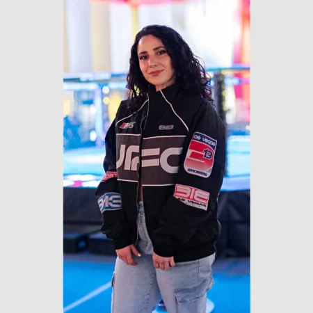 Men's Black UFC 313 Asphalt Full-Zip Jacket | UFC Jacket