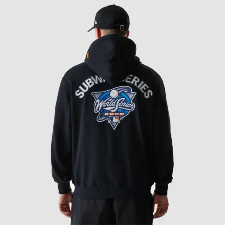 MLB Subway Series Black Zip Front Hoodie
