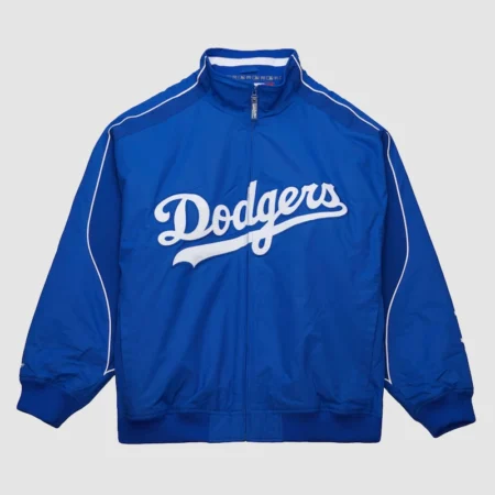 Mitchell & Ness 2005 Dodgers Dugout Jacket Blue