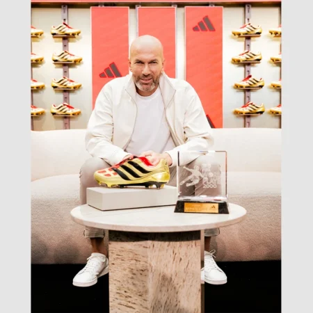 2025 Zinedine Zidane Adidas White Jacket - Danezon