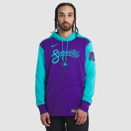 Arizona Diamondbacks Nike Purple City Connect Hoodie - Purple