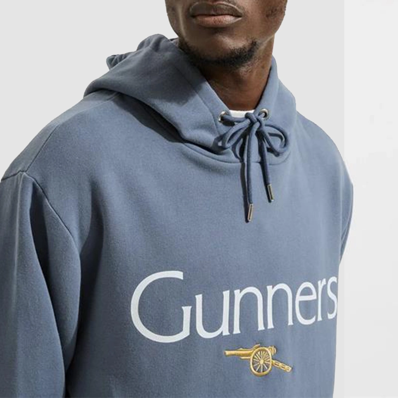 【値下げしました】アーセナル Gunners フルジッパー パーカー Arsenal Gunners Blue Hoodie | Arsenal Gunners Oversized Hoodie