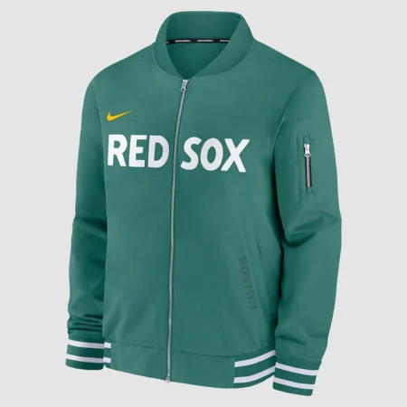 Boston Red Sox Nike Green 2025 City Connect Jacket