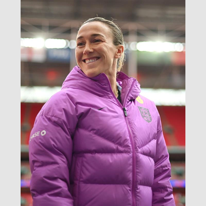 Purple England Lionesses Nike Puffer Jacket on Sale