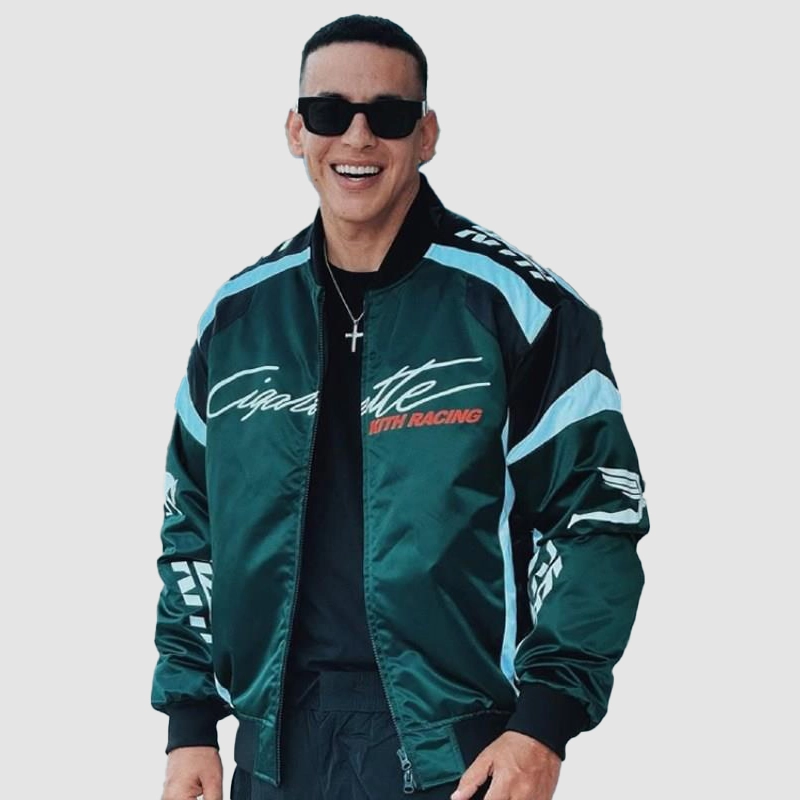 F1 GP Miami 2025 Daddy Yankee Jacket Green