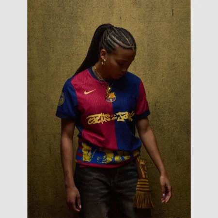 Shop Cactus Jack FC Barcelona x Travis Scott 24-25 Jersey