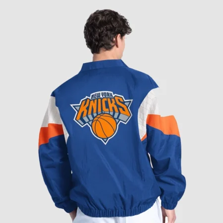 New York Knicks Starter Yard Line Full-Zip Jacket Blue