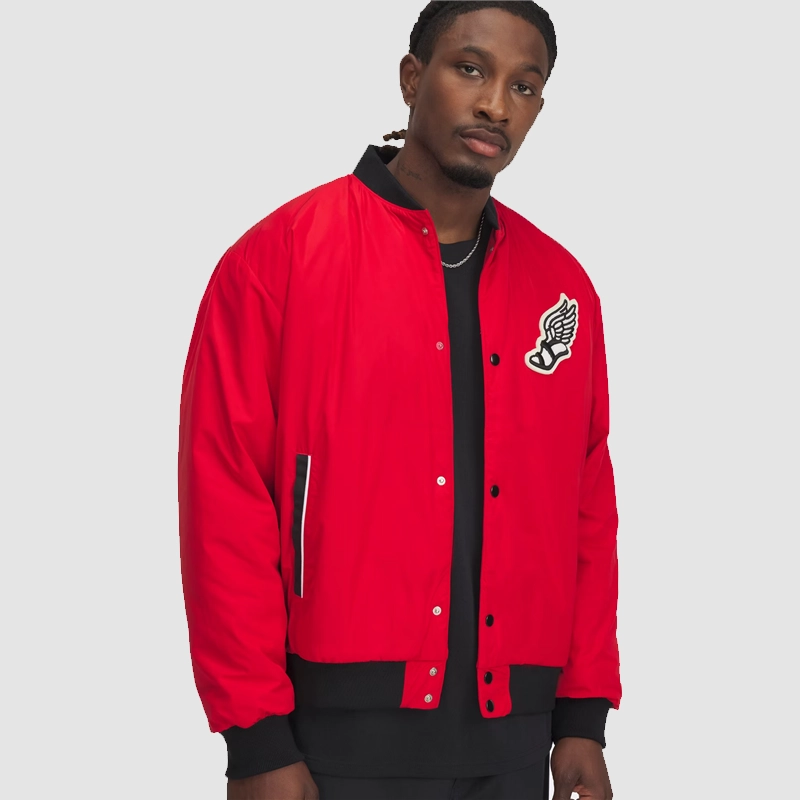 Steph Curry Red Jacket | Steph Curry Jacket Tonight