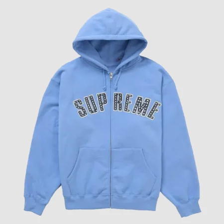 Supreme B.b. Simon Zip Up Hoodie - Black and Blue