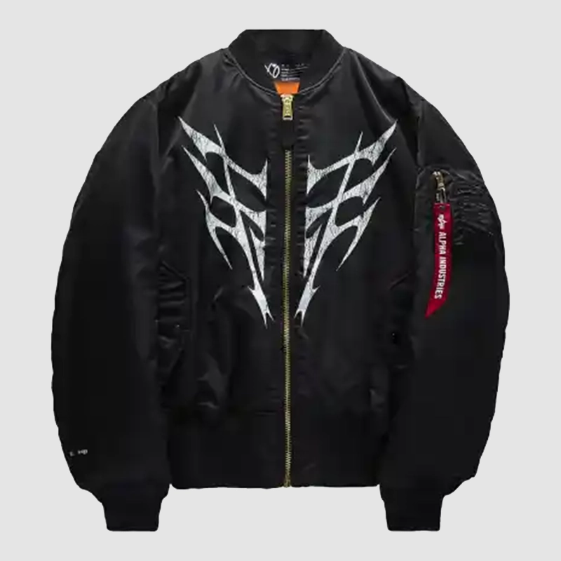 The Weeknd x Alpha Industries The End Bomber Jacket - Black
