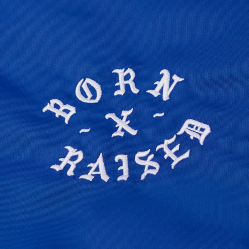 Born X Raised Dodgers Jacket | BXR LA Stadium Jacket Blue