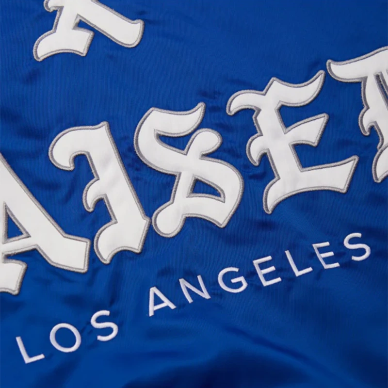 Born X Raised Dodgers Jacket | BXR LA Stadium Jacket Blue