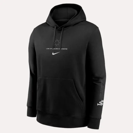 Nike Los Angeles Dodgers Lights Out Club Hoodie Black