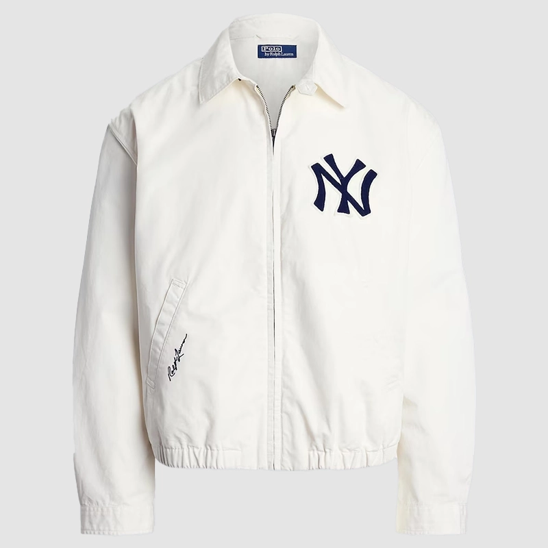 Polo Ralph Lauren Cream Yankees Jacket – Limited Drop