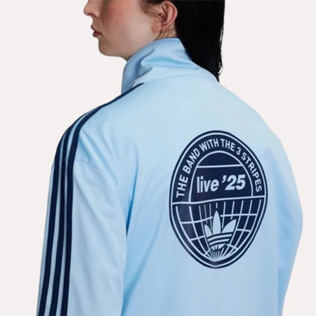 Sky Blue Adidas x Oasis Track Jacket | Adidas Track Top Jacket 25