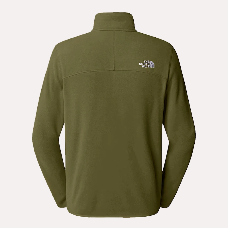 フェイクグリーン 2025 Trending North Face Glacier 1/4-Zip Green Fleece Jacket