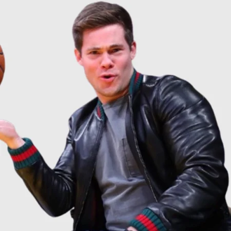 Adam Devine Gucci Jacket | Adam Devine Gucci Leather Jacket