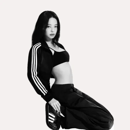 Jennie Kim Adidas Track Jacket | Adidas x Jennie Black Jacket