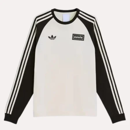  × OASIS スリーストライプス ロンT XL Adidas x Oasis Tour 3-Stripes Long Sleeves T-shirt - Danezon