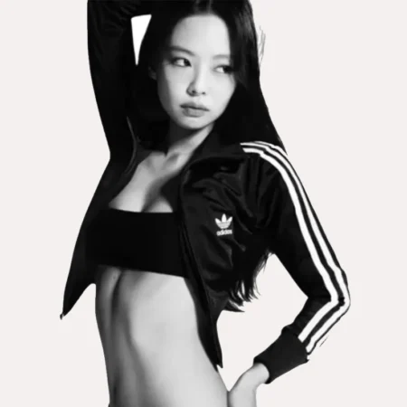 Jennie Kim Adidas Track Jacket | Adidas x Jennie Black Jacket
