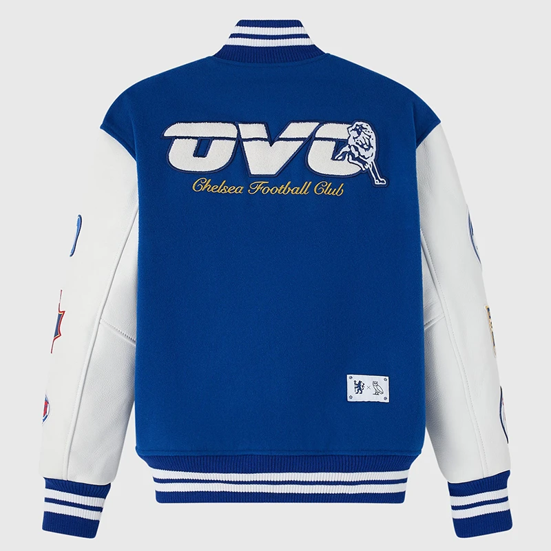Chelsea FC Varsity Jacket | OVO x Chelsea FC Varsity Jacket