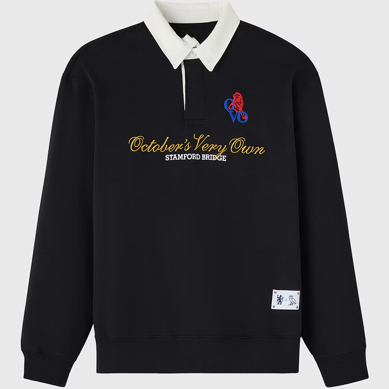 トップス OVY ovy OriginalCottonPackLongSle Chelsea Rugby Top Shirt | Chelsea X OVO Rugby Top Shirt