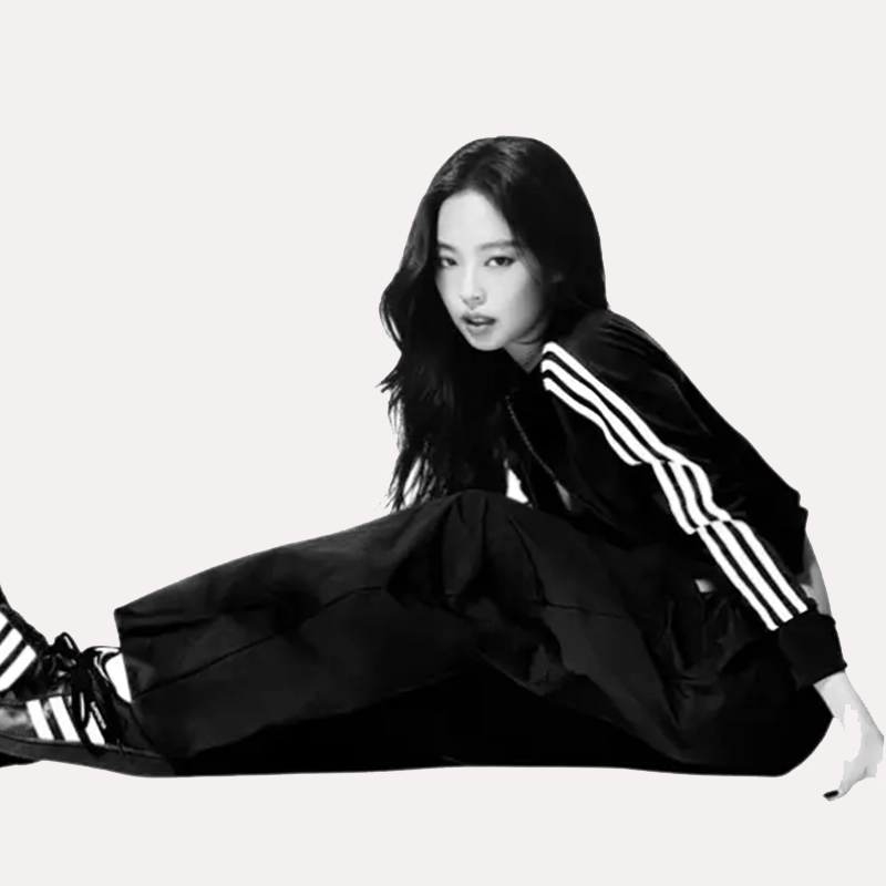 Jennie Kim Adidas Track Jacket | Adidas x Jennie Black Jacket