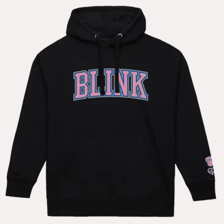 New York Knicks Mitchell & Ness x BLACKPINK Hoodie - Black