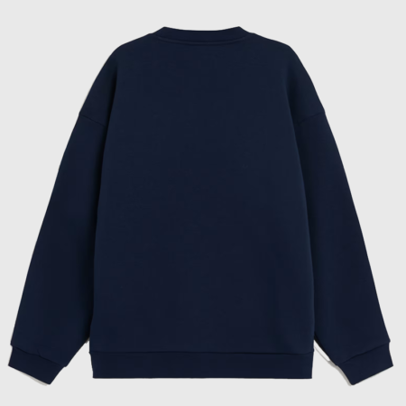  oasis XL ネイビー トレーナー Adidas x Oasis 2025 Tour Oversized Crew Sweatshirt - Danezon