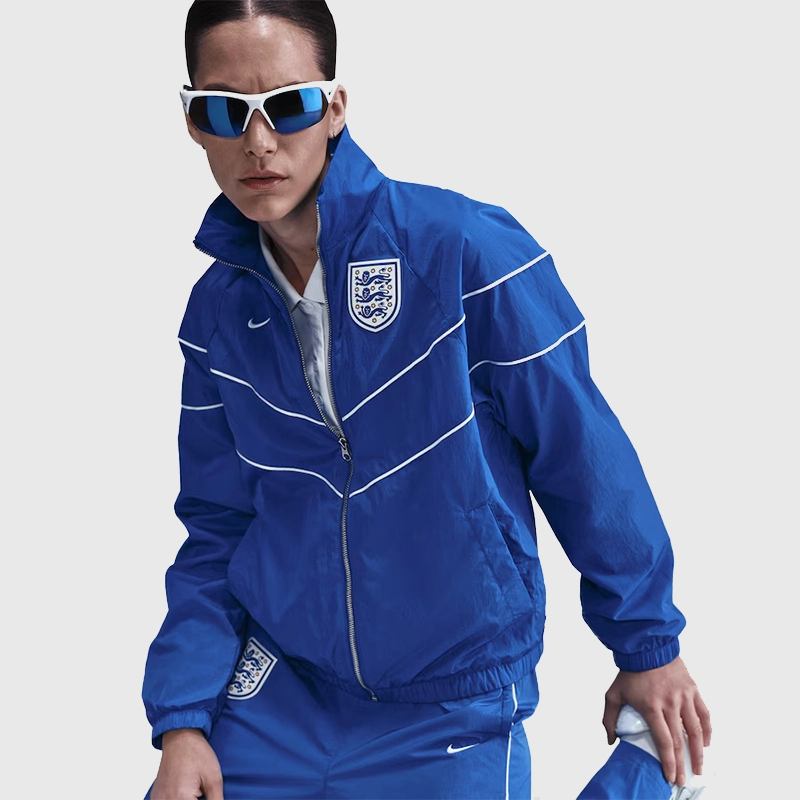 England Lionesses Anthem Jacket 2025 - Blue