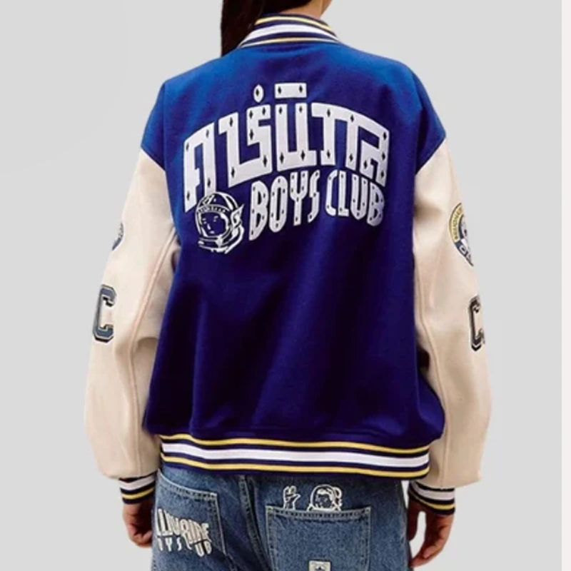 CARNIVAL x Billionaire Boys Club Varsity Jacket Blue