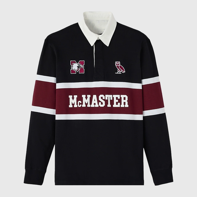OVO Wilfrid Laurier University Rugby Polo Shirt - Danezon