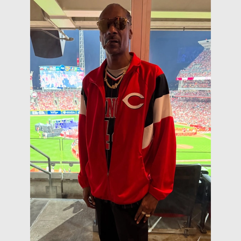 Snoop Dogg Cincinnati Reds Jacket - Danezon