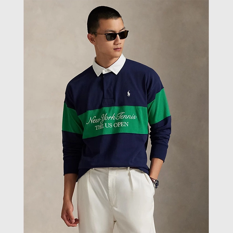 US Open Ralph Lauren Vintage Style Rugby Shirt - Danezon