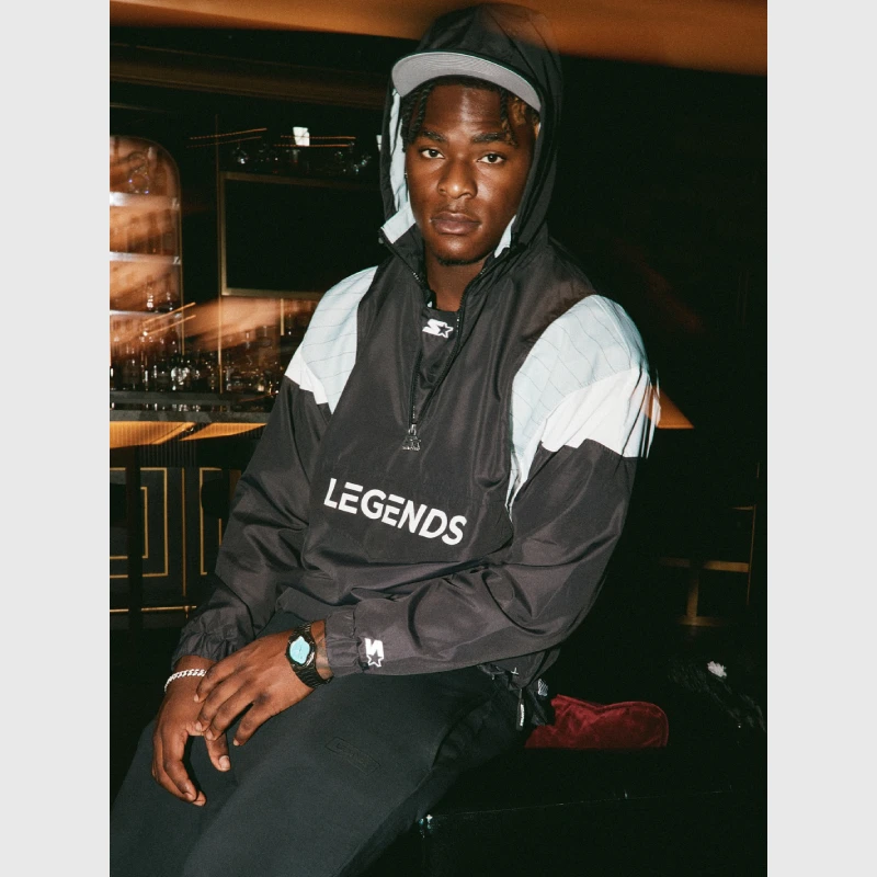 Future Legends Starter Jacket Black