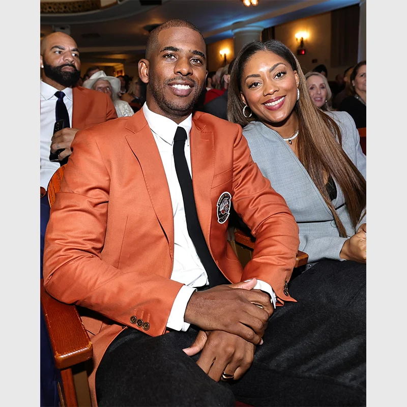 LeBron James Hall Of Fame Jacket | LeBron James Orange Jacket