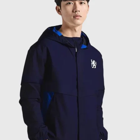Chelsea Windbreaker Navy Jacket - 2025