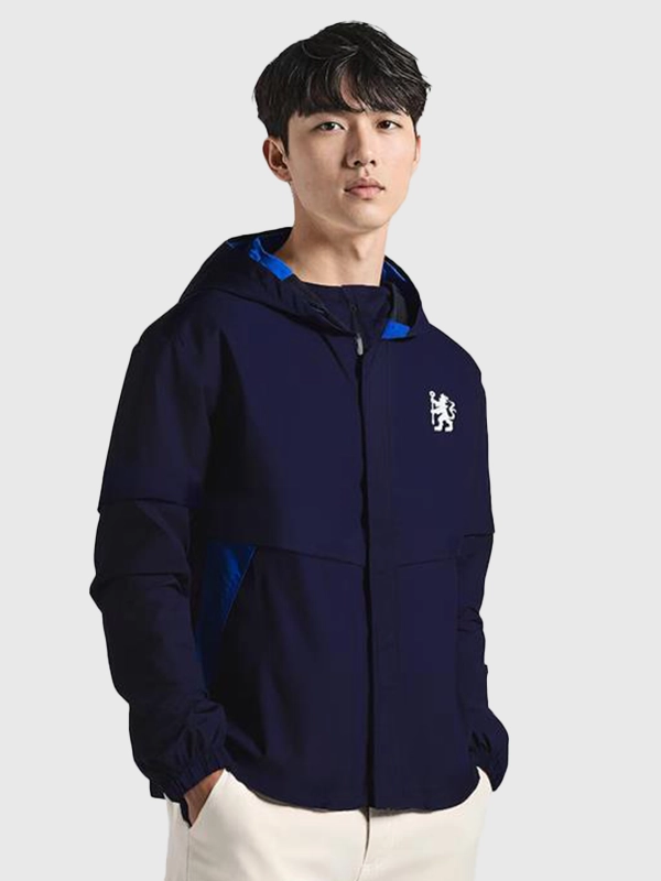 Chelsea Windbreaker Navy Jacket - 2025