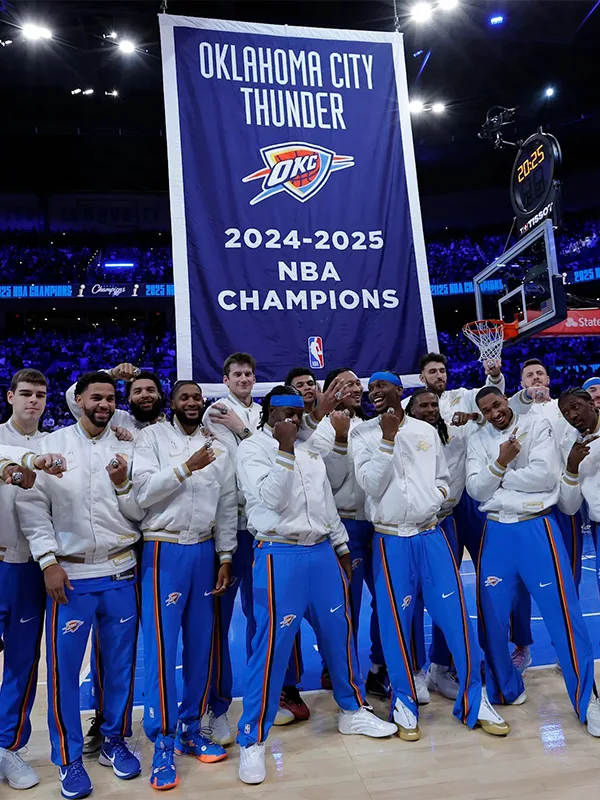 Oklahoma City Thunder 2025 Finals Champions Jacket - Danezon